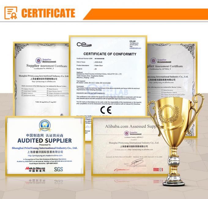 Gar03-4+K डेस्कटॉप पेपर क्रॉस फोल्डिंग मशीन चाकू के साथ 5