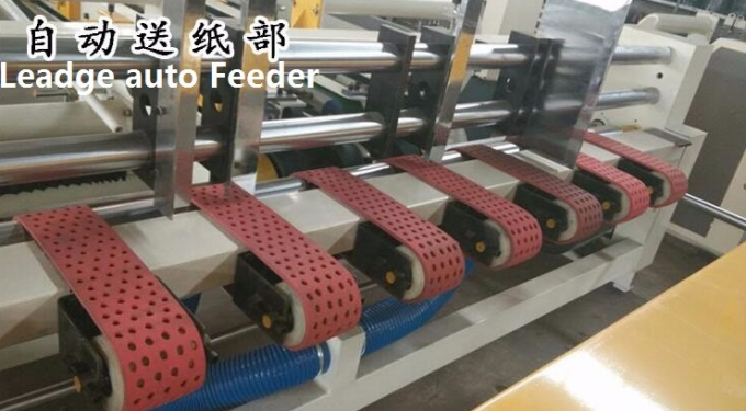 PRY-2600 उच्च गति पूर्ण स्वचालित फोल्डर ग्लूयर मशीन स्ट्रैपिंग यूनिट के साथ 3