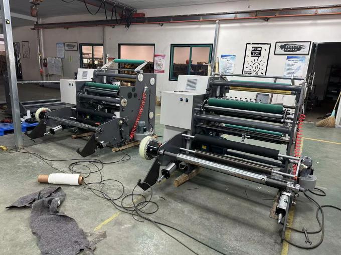 FQ-800A उच्च गति स्वचालित BOPP पीवीसी पीईटी पीई पीपी फिल्म पेपर स्लिटिंग रिवाइंडिंग मशीन 2