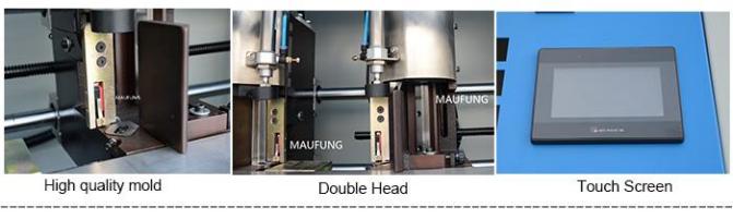 MF-DCM470 डबल हेड पेपर राउंड कॉर्नर कटिंग मशीन 1