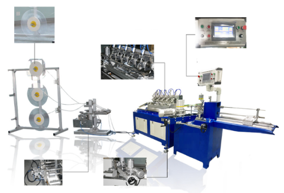 पीआरवाई-5 स्वचालित 40 मीटर की स्पीड पेपर स्ट्रॉ बनाने की मशीन 1