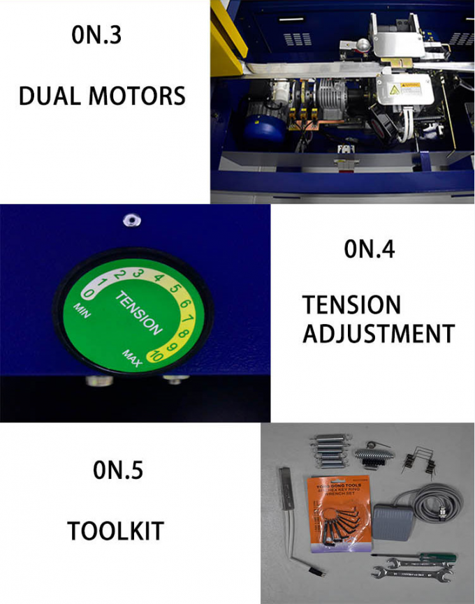 PRY-22XN स्वचालित कार्टन बॉक्स स्ट्रैपिंग मशीन 3