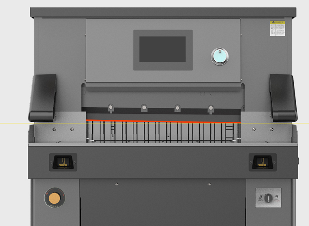 H5010L हाइड्रोलिक वेरिएबल फ्रीक्वेंसी माइक्रो कंप्यूटर प्रोग्राम कंट्रोल पेपर कटर मशीन 5