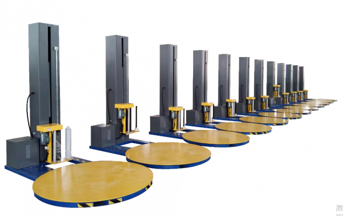 BL1650P इलेक्ट्रिक स्वचालित पैलेट स्ट्रेच फिल्म रैपिंग मशीन खाद्य पेय वस्त्र वस्तु रसायन परिधान के लिए 1