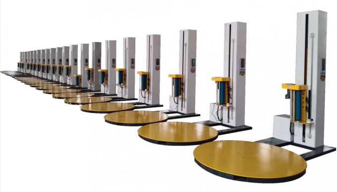 BL1650P इलेक्ट्रिक स्वचालित पैलेट स्ट्रेच फिल्म रैपिंग मशीन खाद्य पेय वस्त्र वस्तु रसायन परिधान के लिए 2