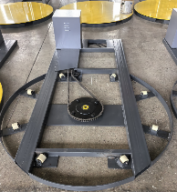 BL1650P इलेक्ट्रिक स्वचालित पैलेट स्ट्रेच फिल्म रैपिंग मशीन खाद्य पेय वस्त्र वस्तु रसायन परिधान के लिए 3