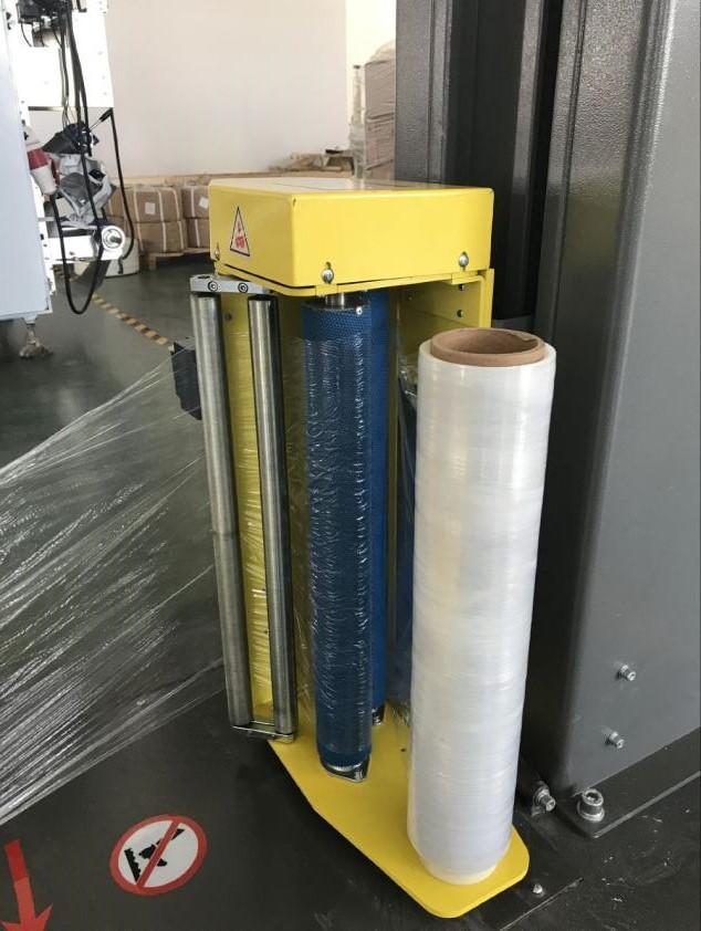 BL1650P इलेक्ट्रिक स्वचालित पैलेट स्ट्रेच फिल्म रैपिंग मशीन खाद्य पेय वस्त्र वस्तु रसायन परिधान के लिए 9