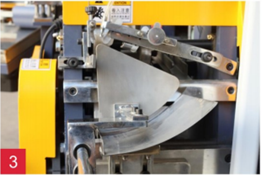 PRY-220/300 हाई स्पीड आइस क्रीम कोन टाइप पेपर कप स्लीव बनाने की मशीन 5