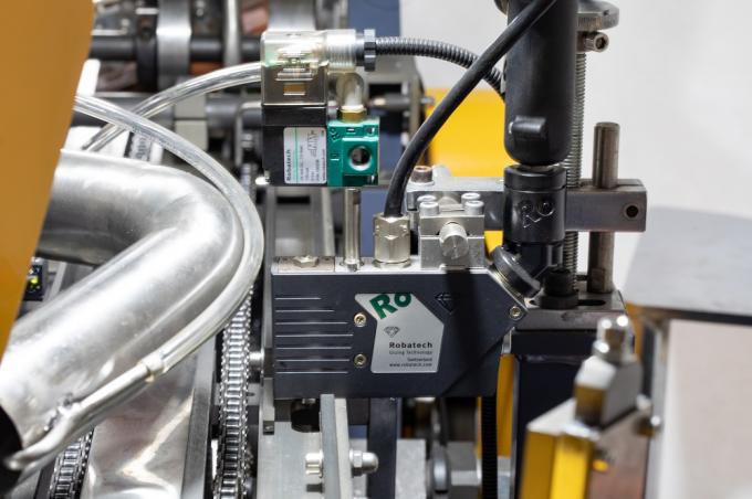 PRY-220/300 हाई स्पीड आइस क्रीम कोन टाइप पेपर कप स्लीव बनाने की मशीन 11