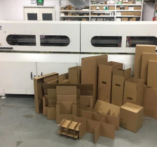 PRY-1800 सिंगल पास स्वचालित कार्टन बॉक्स नमूना कटिंग मशीन 10