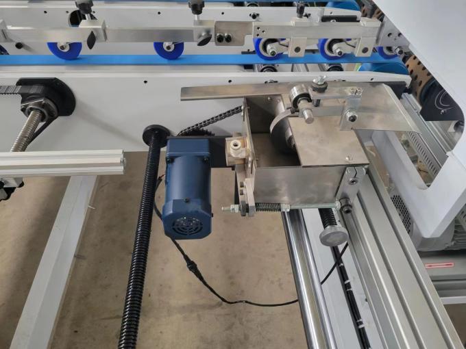 PRY-2900H डबल शीट्स कार्टन बॉक्स फोल्डर ग्लूअर मशीन 7