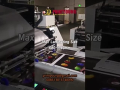 YFMB अर्ध-स्वचालित हाइड्रोलिक दबाव प्रणाली दोनों पूर्व-ग्लू और गोंद रहित फिल्म लेमिनेटिंग मशीन