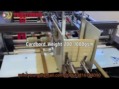 TC-880A पूरी तरह से स्वचालित खिड़की पैचिंग मशीन पंचिंग और क्रिसिंग के साथ