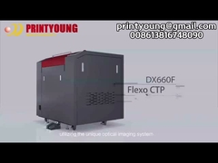 DX660F 4000dpi डिजिटल फ्लेक्सो सीटीपी प्लेट बनाने की मशीन