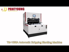 TM-1080A स्वचालित अपशिष्ट कागज स्ट्रिपिंग ब्लैंकिंग मशीन