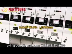 PRY-D1224 हाई स्पीड फुल ऑटोमैटिक 4 कलर फ्लेक्सो प्रिंटिंग स्लॉटिंग डाई कटिंग स्टैकिंग मशीन