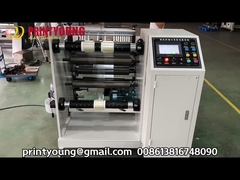 FQ-800A उच्च गति स्वचालित BOPP पीवीसी पीईटी पीई पीपी फिल्म पेपर स्लिटिंग रिवाइंडिंग मशीन