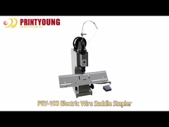PRY-100/200 इलेक्ट्रिक सिंगल और डबल हेड स्टील वायर बुकलेट राइडिंग सैडल स्टिच स्टेपलर मशीन
