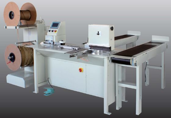 DCB-360 Computerized Automatic Double Wire Book Binding Machine Motor 1 PHASE 220V50HZ High-Speed 800-1000 Books/Hour 360mm Max