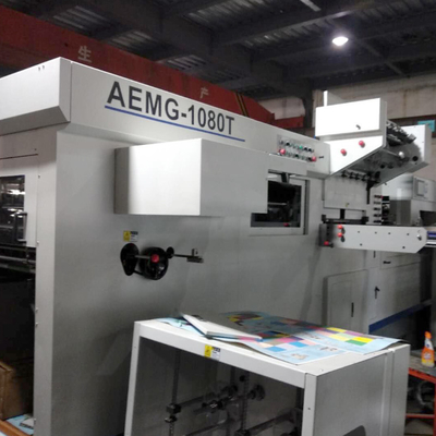 Hot Foil Stamping Flatbed Bronzing Die Cutting Machine Crooked 7000S/H
